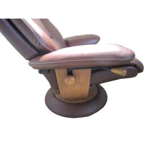 karimoku パーソナルチェア ブラウン オットマン付 Chitano 以上のパーソナルチェアです