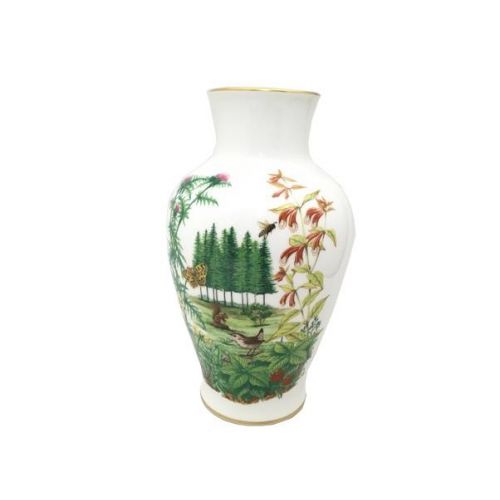 大倉陶園 花瓶 高原の初夏 1984年 限定版