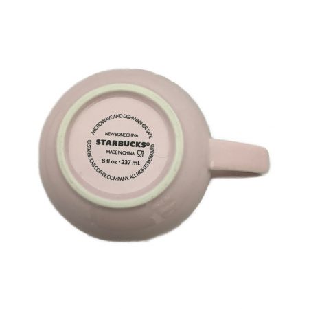 STARBUCKS COFFEE (スターバックスコーヒ) マグカップ ダルママグ ピンク
