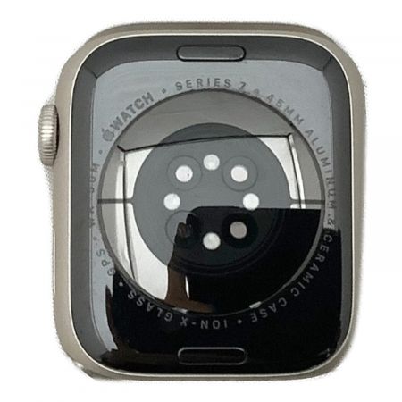 Apple (アップル) Apple Watch Series 7 バンドなし MKNP3J/A GPSモデル ケースサイズ:45㎜ 〇 程度:Aランク DF6524RW77