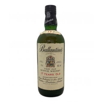 バランタイン (Ballantine's) ウィスキー 750ml 17年 未開封