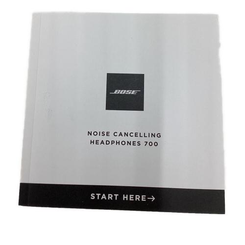 BOSE (ボーズ) ノイズキャンセリングヘッドホン NOISE CANCELLING HEADPHONES700 794297-0100 箱・説明書付