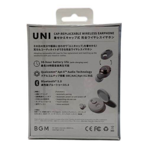 uni (ウニ) ワイヤレスイヤホン UN-100WH -