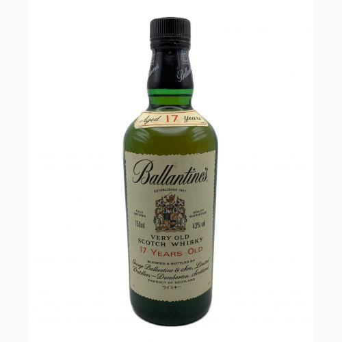 バランタイン (Ballantine's) スコッチウィスキー 750ml 17年 未開封