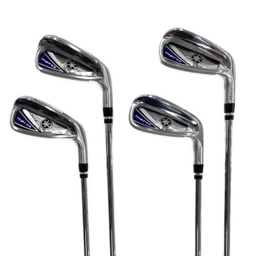 YAMAHA inpres UD＋2 アイアン4本セット/シャフト：N.S.PRO ZELOS 7 フレックス【S】
