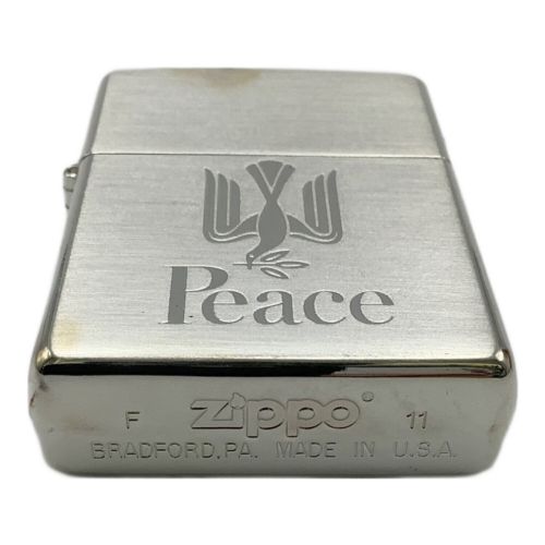ZIPPO (ジッポ) ZIPPO 2011年製 Peace シリアルナンバー: 00909