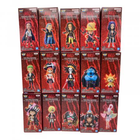 ONE PIECE (ワンピース) フィギュア ONE PIECE FILM RED 15個セット