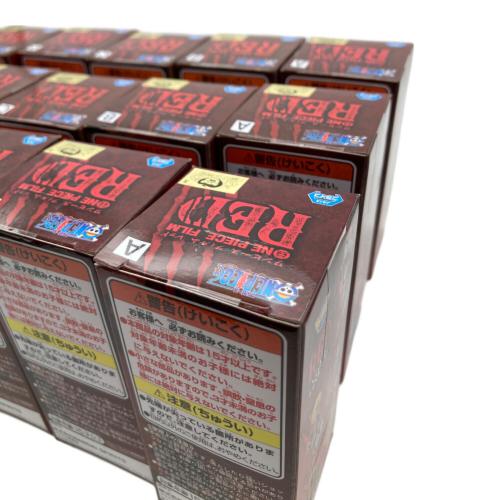 ONE PIECE (ワンピース) フィギュア ONE PIECE FILM RED 15個セット ワールドコレクタブルフィギュア