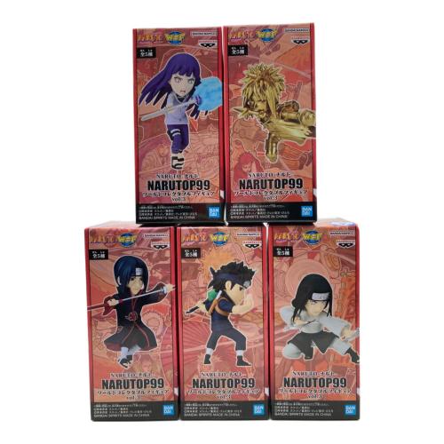 NARUTO (ナルト) フィギュア NARUTOP99 vol.3 5個セット ワールドコレクタブルフィギュア