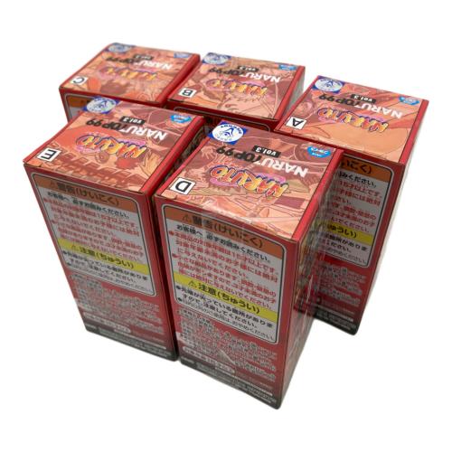 NARUTO (ナルト) フィギュア NARUTOP99 vol.3 5個セット ワールドコレクタブルフィギュア