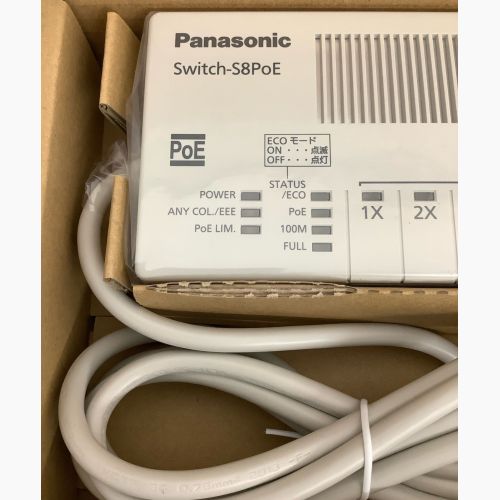 Panasonic (パナソニック) 8ポート PoE給電スイッチングハブ PN210899