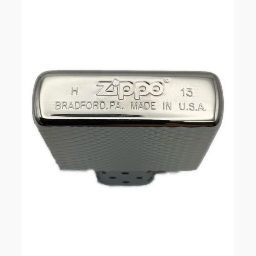 ZIPPO 2013年8月製造 ダイヤモンドカット