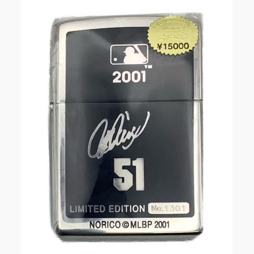 ZIPPO ICHIRO 2001 ５１シアトルマリナーズ ネイビー