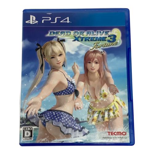 DEAD OR ALIVE Xtreme 3 Fortune [通常版] Playstation4用ソフト CERO D (17歳以上対象)