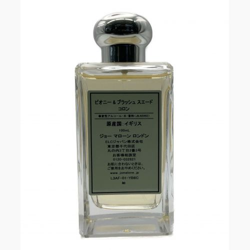 JO MARONE LONDON オーデコロン ピオニー＆ブラッシュスエード 100ml 残量80%-99%