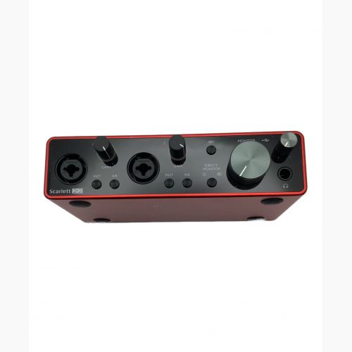 Focusrite (フォーカスライト) オーディオインターフェイス Scarlett 2i2(第3世代 ) 通電確認済み