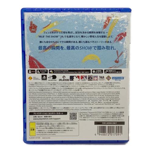 THE SHOW 24 Playstation5用ソフト CERO A (全年齢対象)