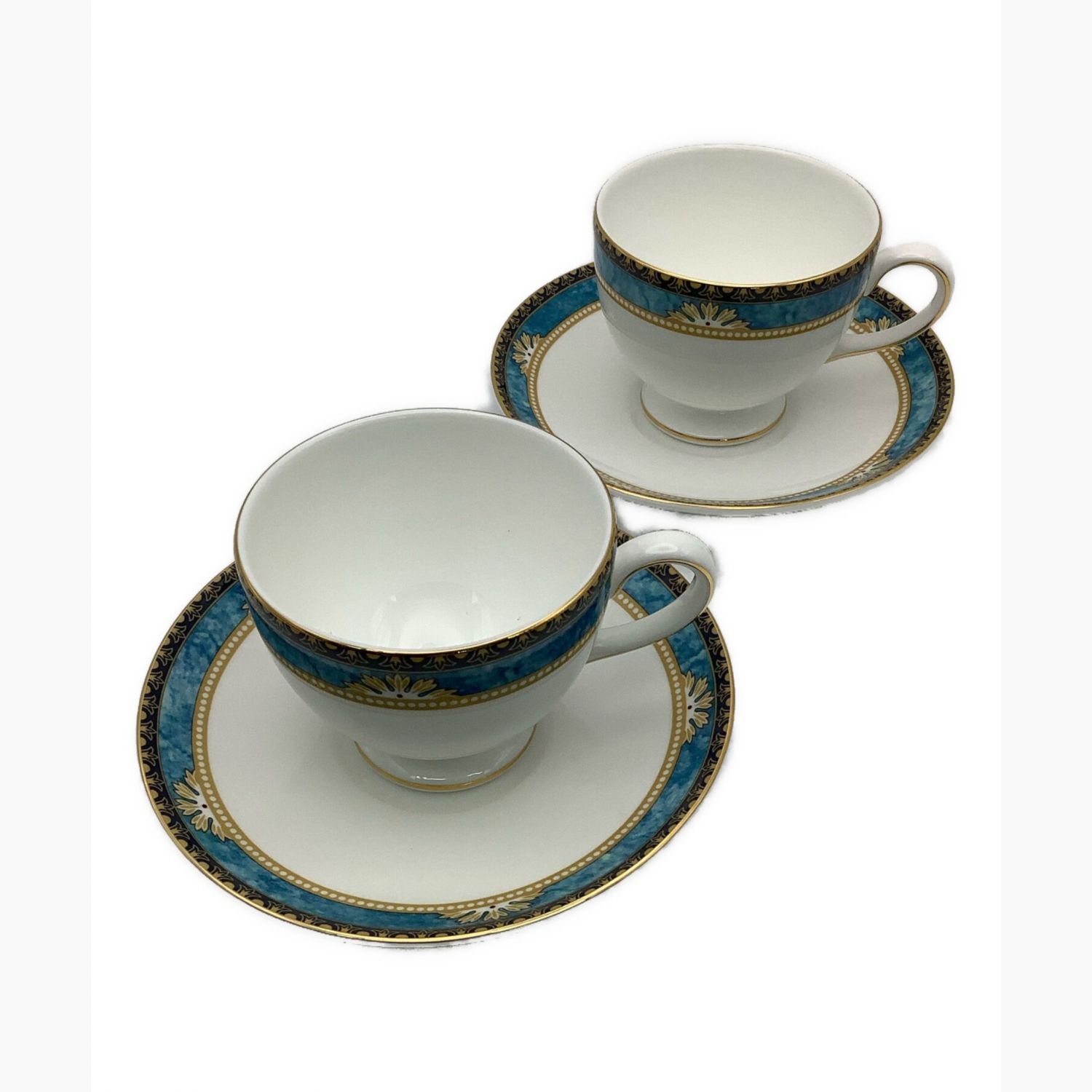 Wedgwood (ウェッジウッド) カップ&ソーサー カーゾン 2Pセット｜トレファクONLINE