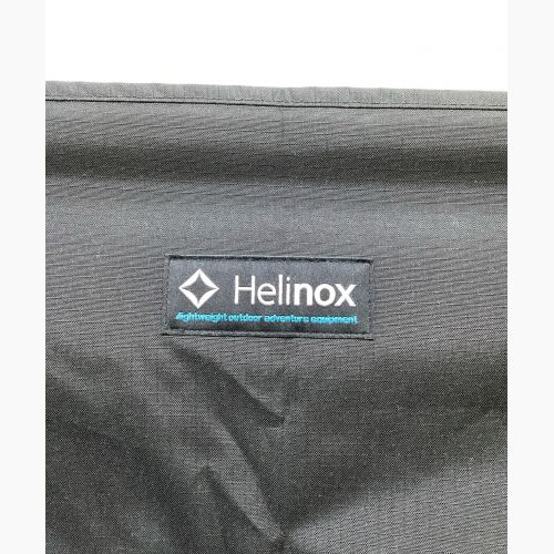 Helnox アウトドアチェア ブラック グラウンドチェア