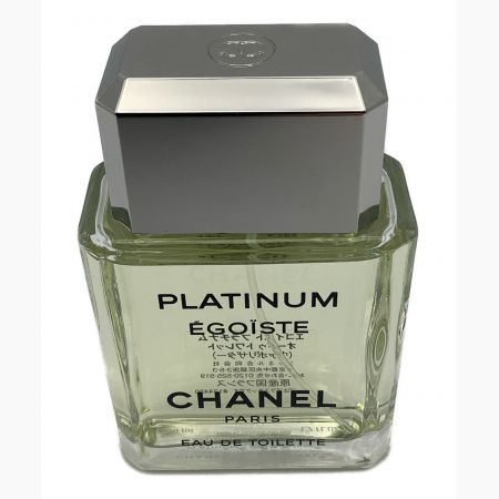 CHANEL (シャネル) オードトワレ エゴイスト プラチナム 50ml 残量80