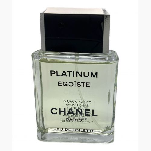 CHANEL (シャネル) オードトワレ エゴイスト プラチナム 50ml 残量80%-99%