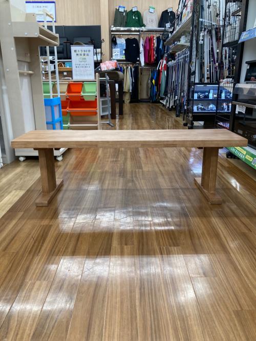 松田家具 (マツダカグ) 白王ベンチ ナチュラル