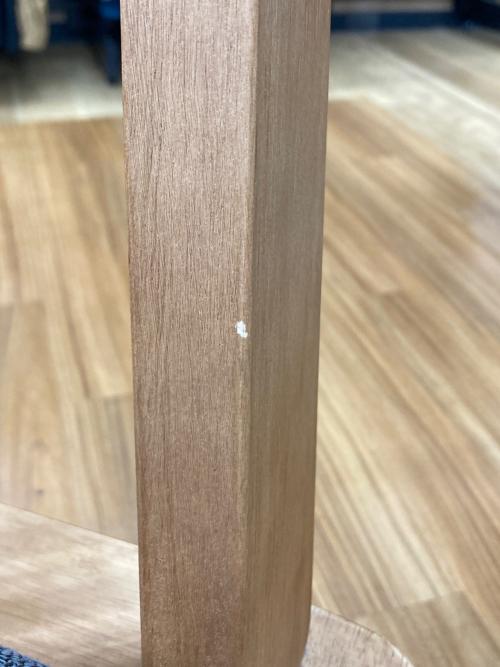 松田家具 (マツダカグ) 白王 回転式チェア ナチュラル×グレー
