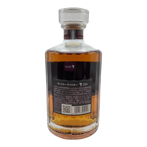 サントリー ジャパニーズウィスキー 700ml 響 21年 未開封
