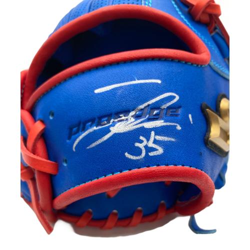 SSK (エスエスケイ) グローブ ブルー×レッド 桜井俊貴モデル 投手用