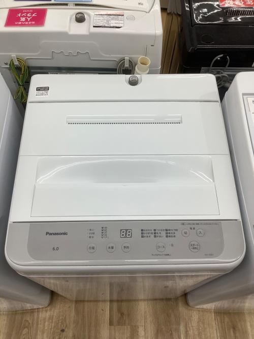 Panasonic (パナソニック) 全自動洗濯機 6.0kg NA-F6B1 2023年製