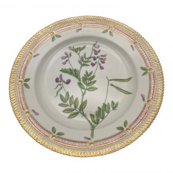 ROYAL COPENHAGEN (ロイヤル・コペンハーゲン) ディナープレート 26cm 1985-1991年 フローラダニカ カラスノエンドウ
