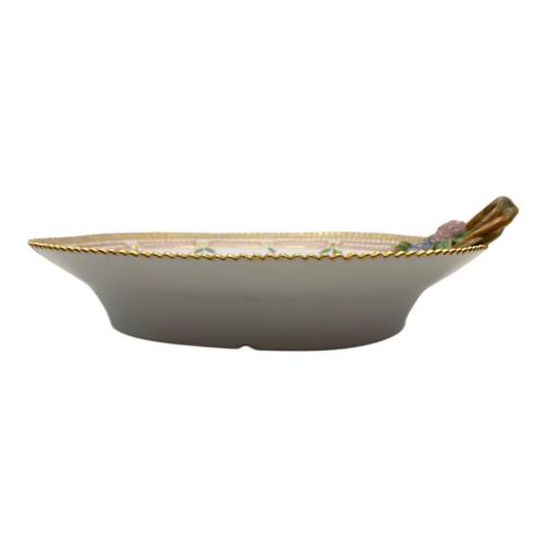 ROYAL COPENHAGEN (ロイヤル・コペンハーゲン) ピクルスディッシュ 1985-1991年 裏面クッション材跡有 フローラダニカ レンゲソウ