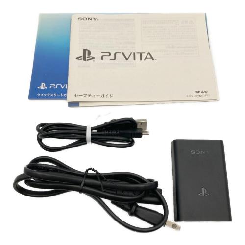 SONY (ソニー) PSVITA PCH-2000[PSVITA] 動作確認済み 4-579-324-02