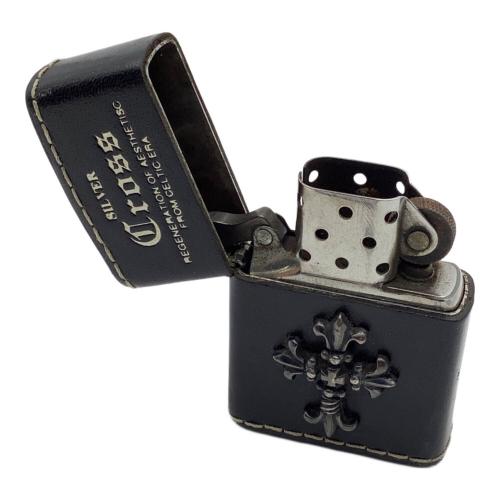 レザーZIPPO silver cross 2005年製