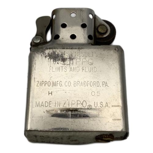 レザーZIPPO silver cross 2005年製