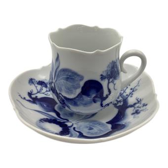 Meissen (マイセン) カップ&ソーサー ブルーオーキッド　ソーサー欠け有