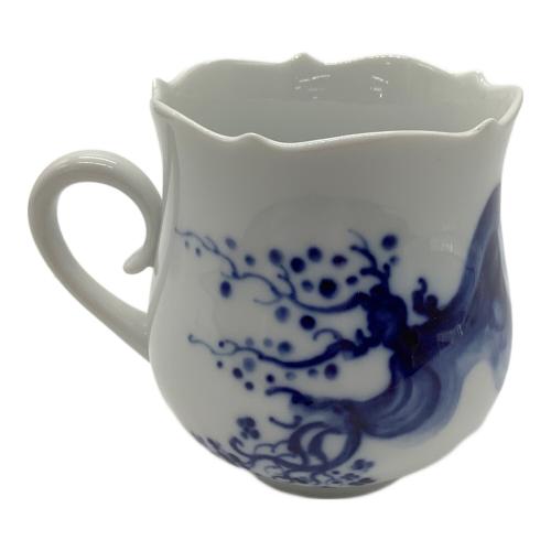 Meissen (マイセン) カップ&ソーサー ブルーオーキッド　ソーサー欠け有