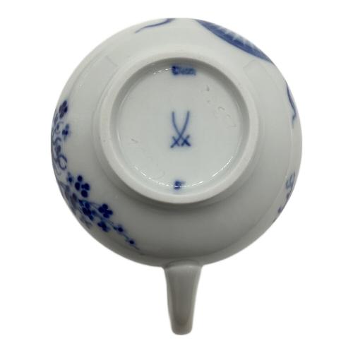 Meissen (マイセン) カップ&ソーサー ブルーオーキッド　ソーサー欠け有