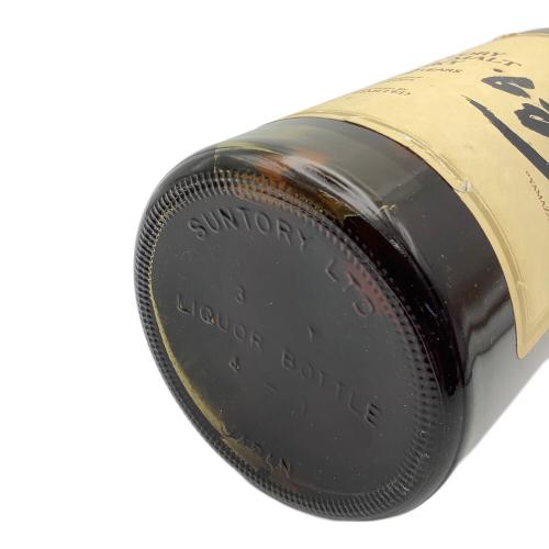 サントリー ジャパニーズウィスキー ラベルハガレ有 750ml 山崎 12年 旧ボトル 未開封