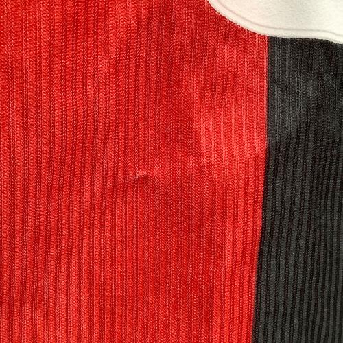 adidas (アディダス) 90'sサッカーユニフォーム メンズ SIZE M レッド×ブラック ACミラン #10