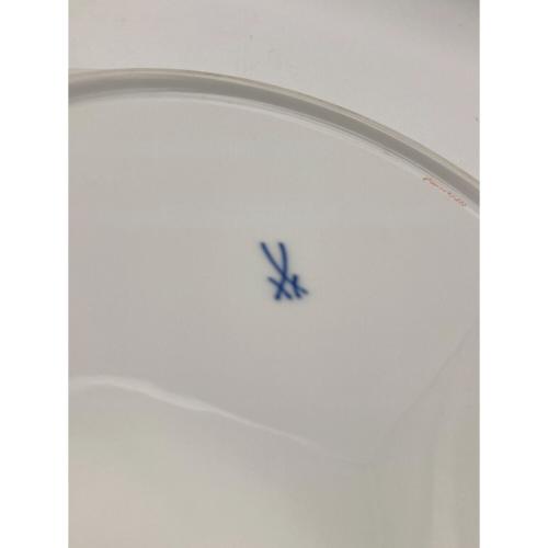 Meissen (マイセン) プレート 朱金 ブルーオニオン