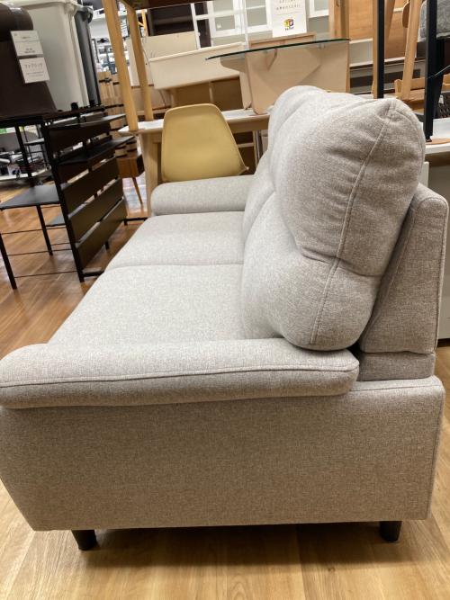 2人掛けソファー グレー