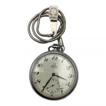 OMEGA (オメガ) 懐中時計 手巻き式 動作確認済み キズ・変色有