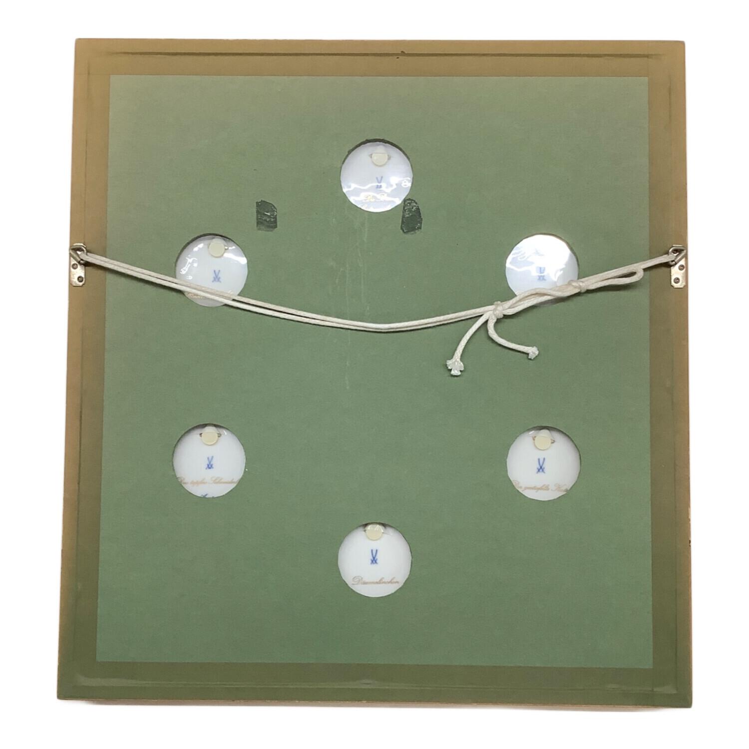 Meissen (マイセン) ミニプレートセット 額塗装ハガレ有 グリム童話 6P