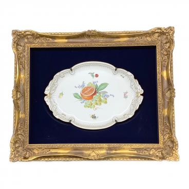 大倉陶園 高原の初夏 1984年 限定版高級磁 花瓶 2018100519031701604.JPG