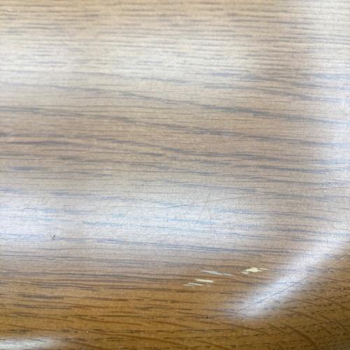 karimoku (カリモク) ローテーブル ブラウン ガラス天板