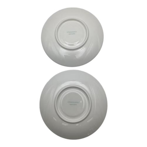 TIFFANY & Co. (ティファニー) カップ&ソーサー プラチナバンド 2Pセット