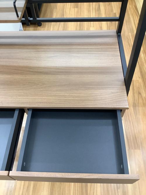 ニトリ ショウスペースデスク ブラウン ラボーロ93