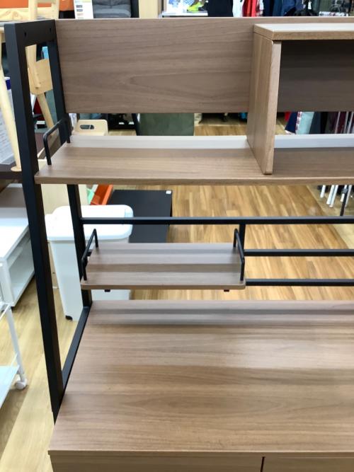 ニトリ ショウスペースデスク ブラウン ラボーロ93