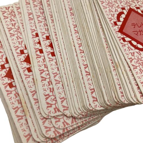 超メカ プラモトランプ テレビマガジン1982年10月号付録 53枚揃い